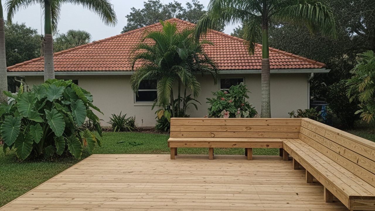 Deck Removal & Demolition completed by Coastal Deck in Nokomis, FL