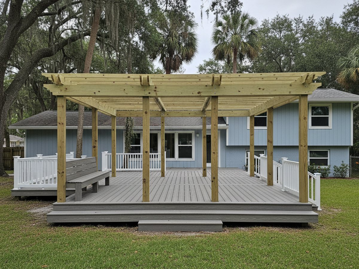 Deck Installation completed by Coastal Deck in Ellenton, FL